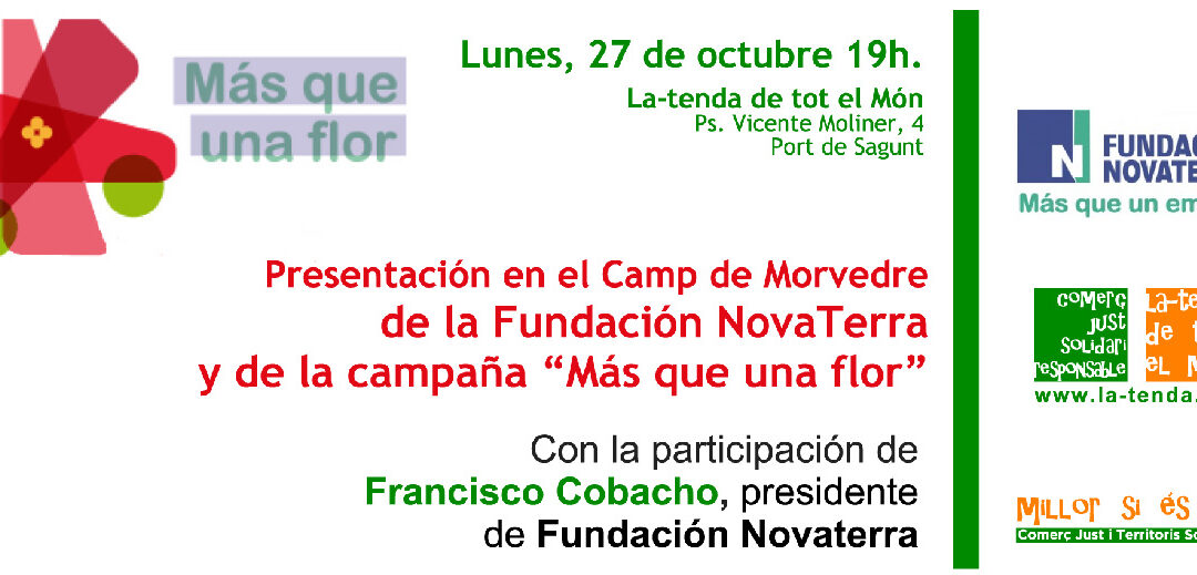 Fundació Nova Terra a la-tenda de tot el món