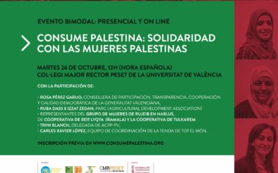 Evento “Consume Palestina: Solidaridad con las mujeres Palestinas”